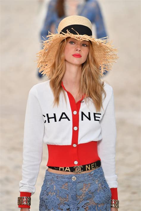 chanel straw hat|chanel beanie price.